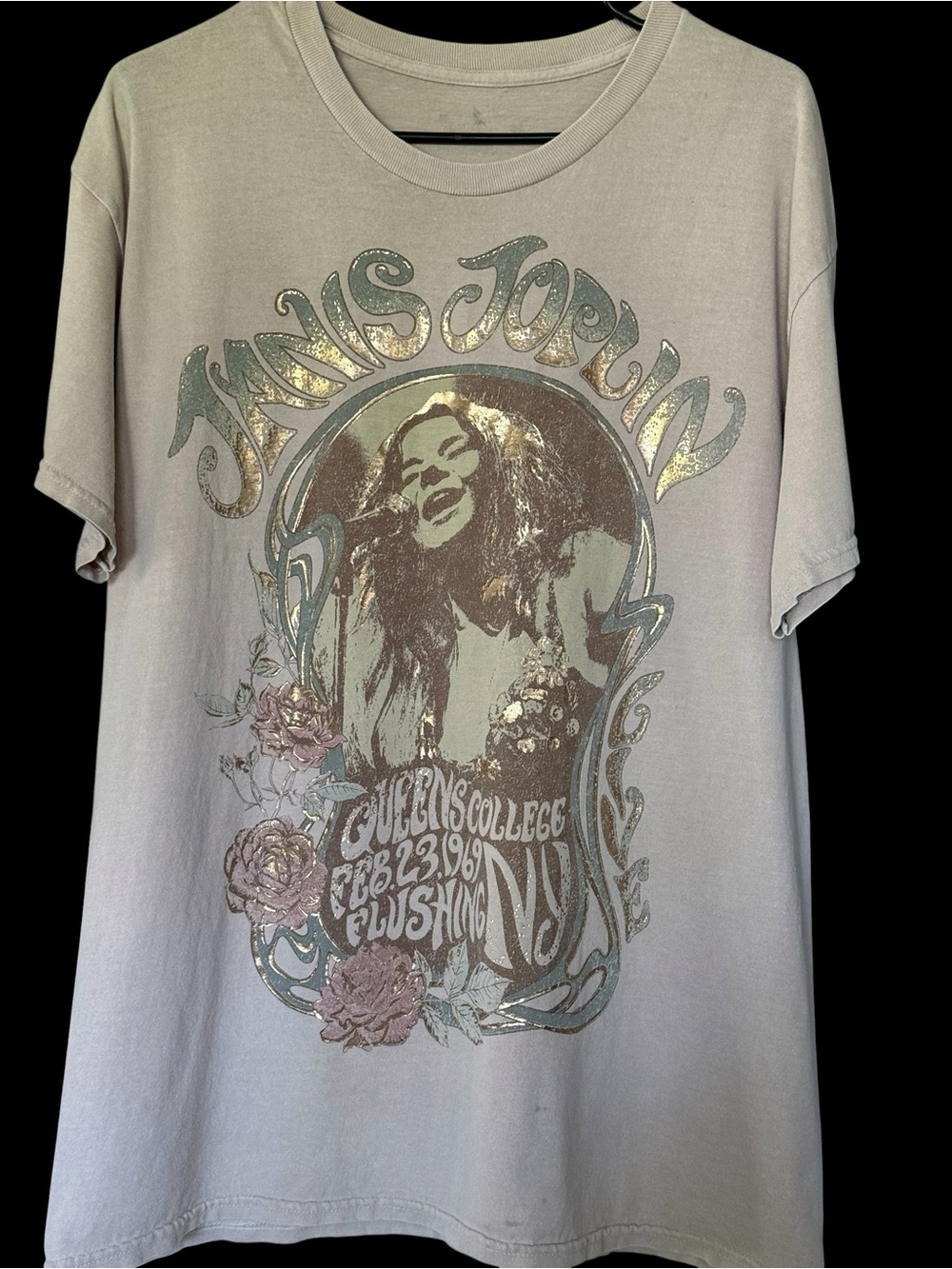 Janis Joplin Vintage Style Tee Size XL Great condition from Witch’s Estate Sale
